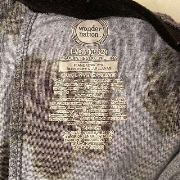 Wonder nation, boys graphic pajama shorts large - Picture 4 of 4